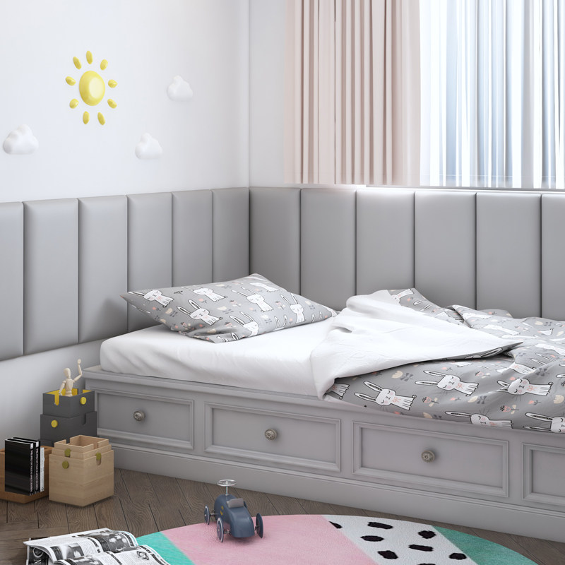 儿童防撞墙贴软包自粘榻榻米墙围炕围子墙面N装饰床头板靠背护墙,家居饰品,软装墙贴,淘宝优惠券,粉丝福利购,淘宝优惠卷