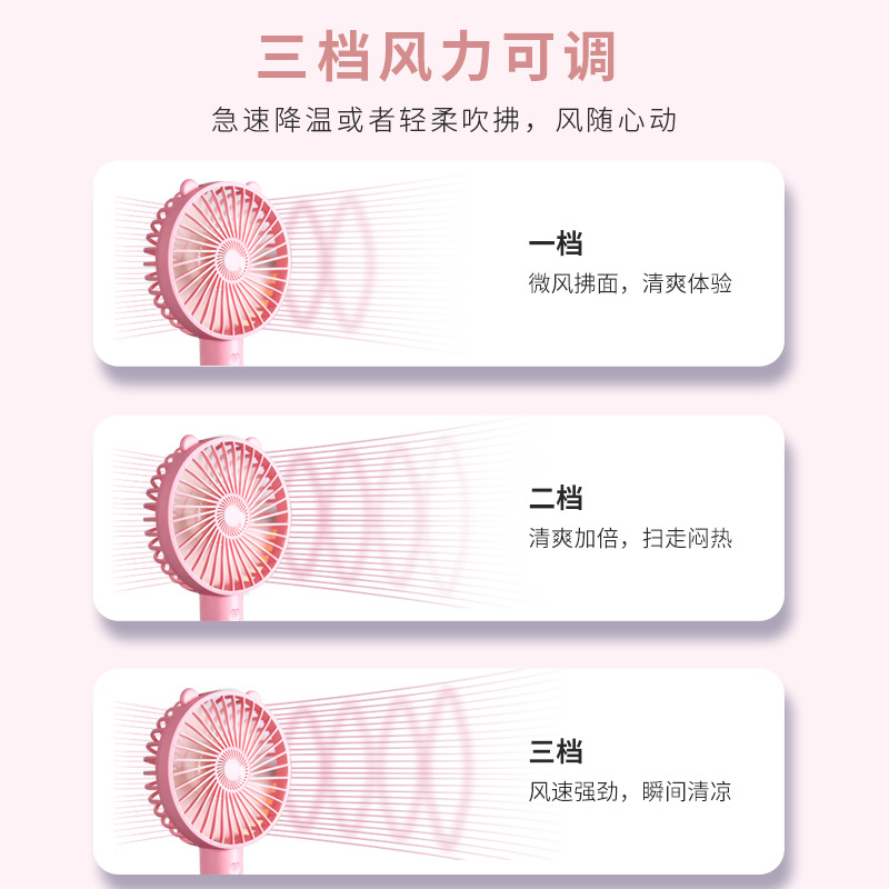 夏季小礼品风扇定制员工宣传开业公司赠品活动送S礼商务伴手礼实