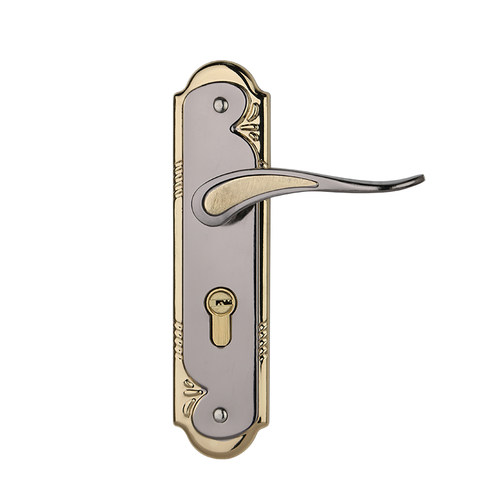 155孔家用小50门锁q卧室执手实木门把手钢木门锁室内房门锁具换锁