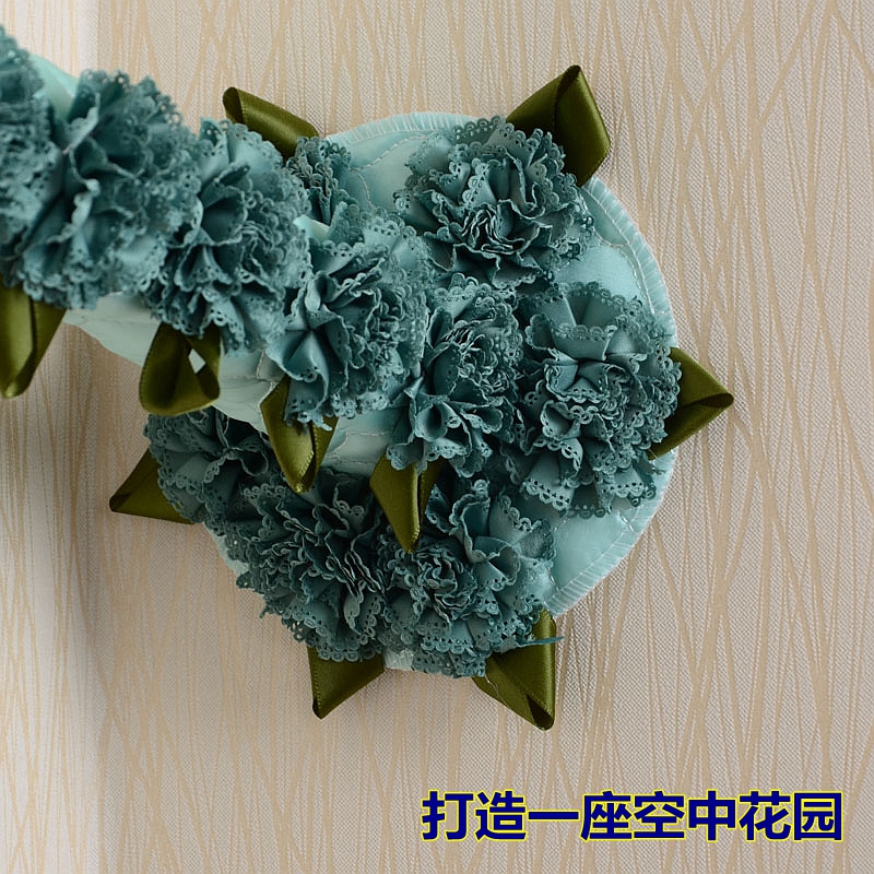 花朵遮丑空调孔h装饰贴管道口阻流塞盖墙孔贴墙洞空调洞堵盖墙壁