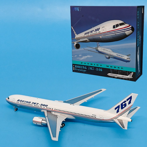 PT 1:400波音原厂B767-300客机N767S飞机模型合金摆件收藏