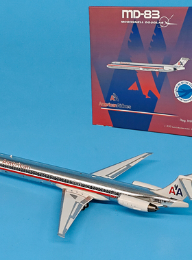 1:400美国航空麦道MD-83客机N984TW合金飞机模型摆件NG 83003