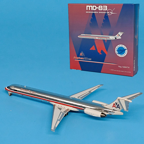 1:400美国航空麦道MD-83客机N984TW合金飞机模型摆件NG