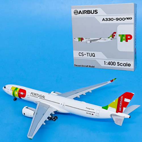 1:400空客A330-900NEO葡萄牙航空客机CS-TUQ飞机模型金属摆件AV