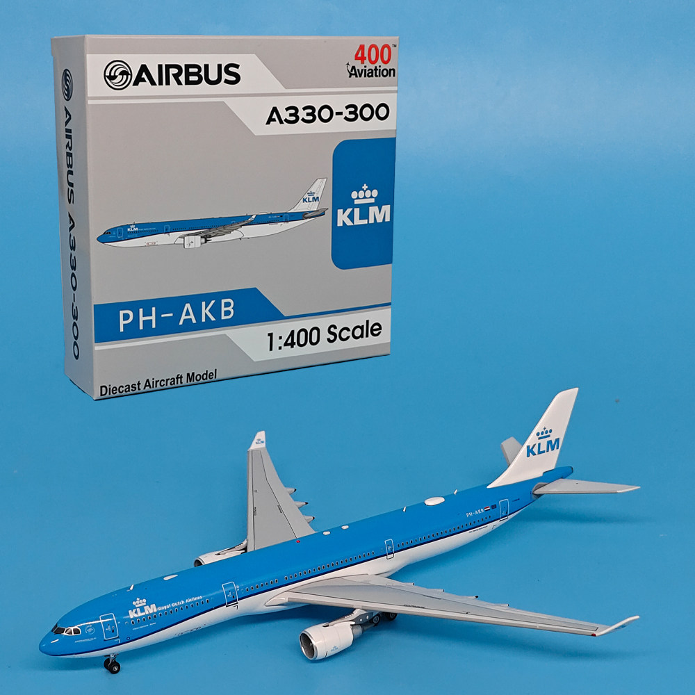 1:400荷兰皇家航空A330-300客机PH-AKB合金飞机模型收藏摆件AV