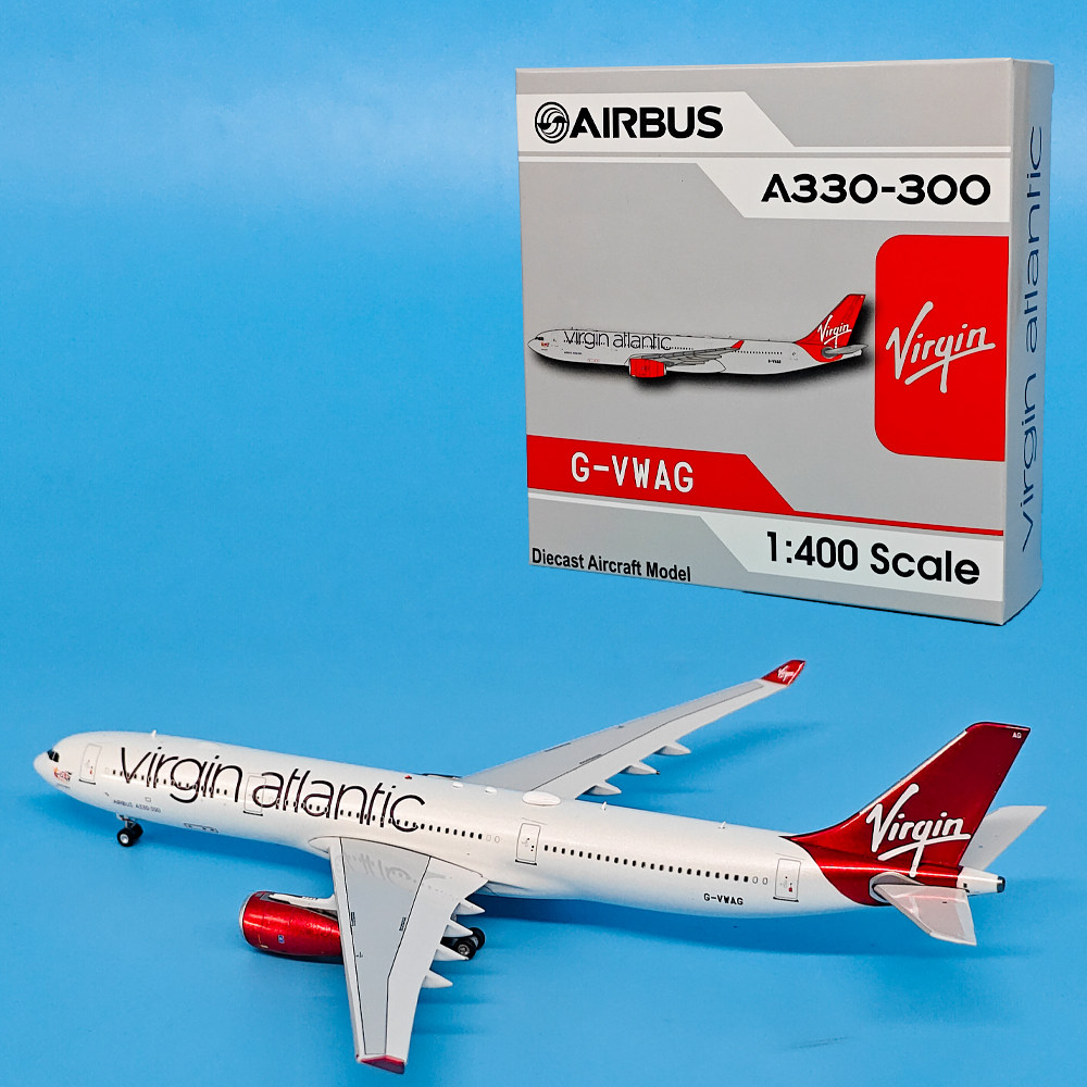 1:400维珍航空A330-300客机G-VWAG合金飞机模型收藏摆件AV