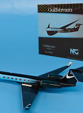 1:200湾流G550客机N3546合金飞机模型摆件NG75010