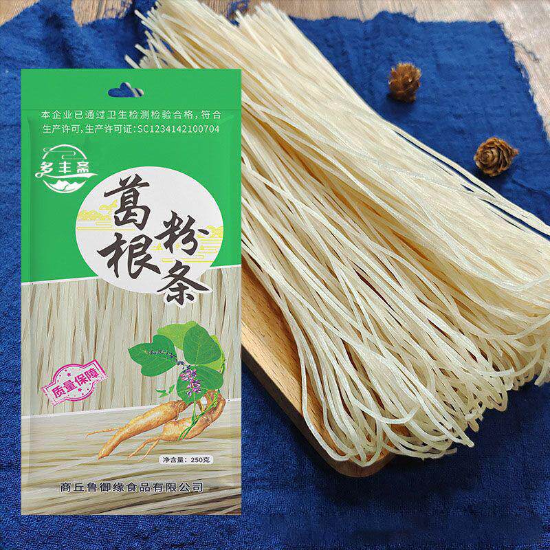 葛根铁棍山药粉条官方旗舰店正品老浆品牌红暑红署粉条红著粉