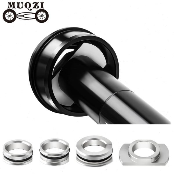 MUQZI自行车拆卸安装中轴轴承工具24/26/30/38mm不锈钢变径环配件