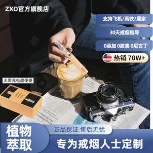 ZXO替烟棒口味吸棒戒烟吸烟神器吐烟雾正品随身口吸棒薄荷烟吸棒