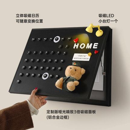免打孔2025新款diy磁吸电表箱装饰画遮挡挂画配电闸箱盒遮丑神器