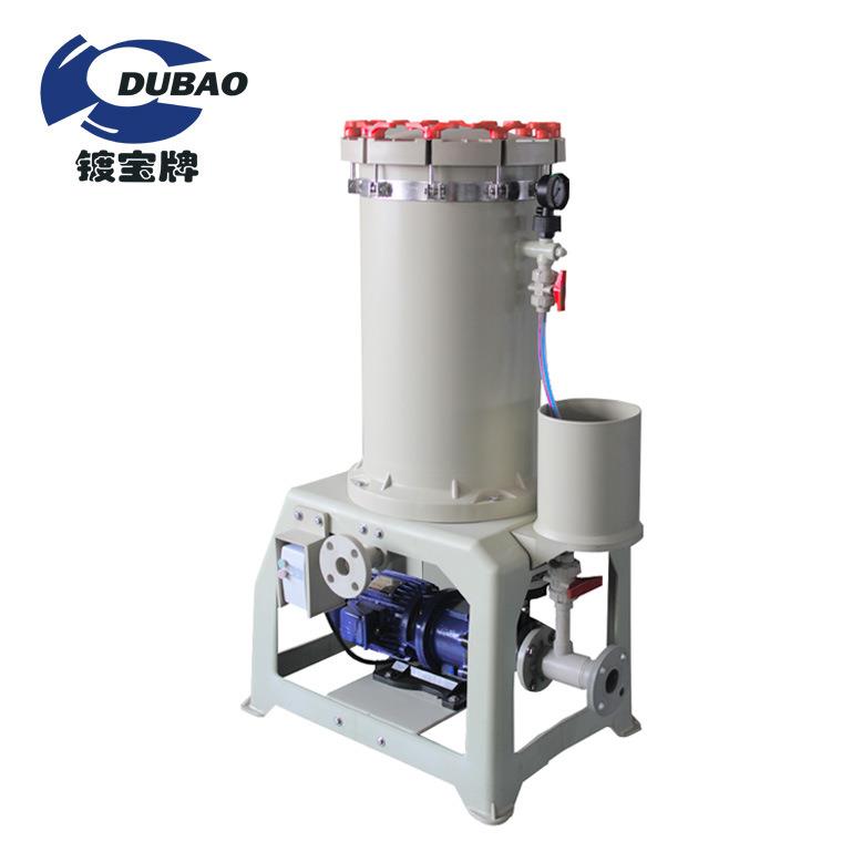 耐酸碱药水循环过滤泵抗腐蚀1-30吨电镀过滤机药液过滤机
