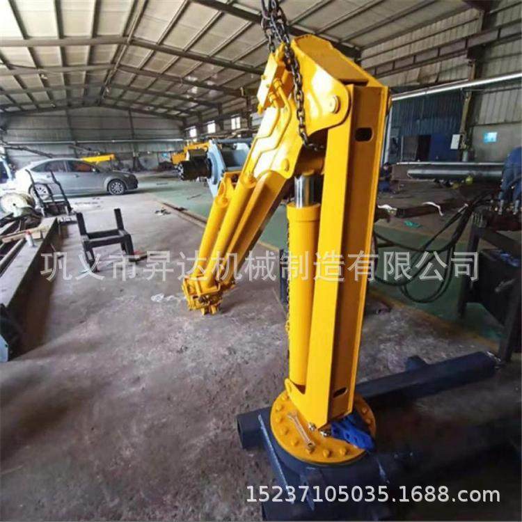 机械车载全液压折臂吊船用车用固定式提升机全液压车载吊机,搬运/仓储/物流设备,其他起重搬运设备,淘宝优惠券,粉丝福利购,淘宝优惠卷