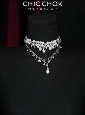 CHICCHOK云间碎玉珍珠项链