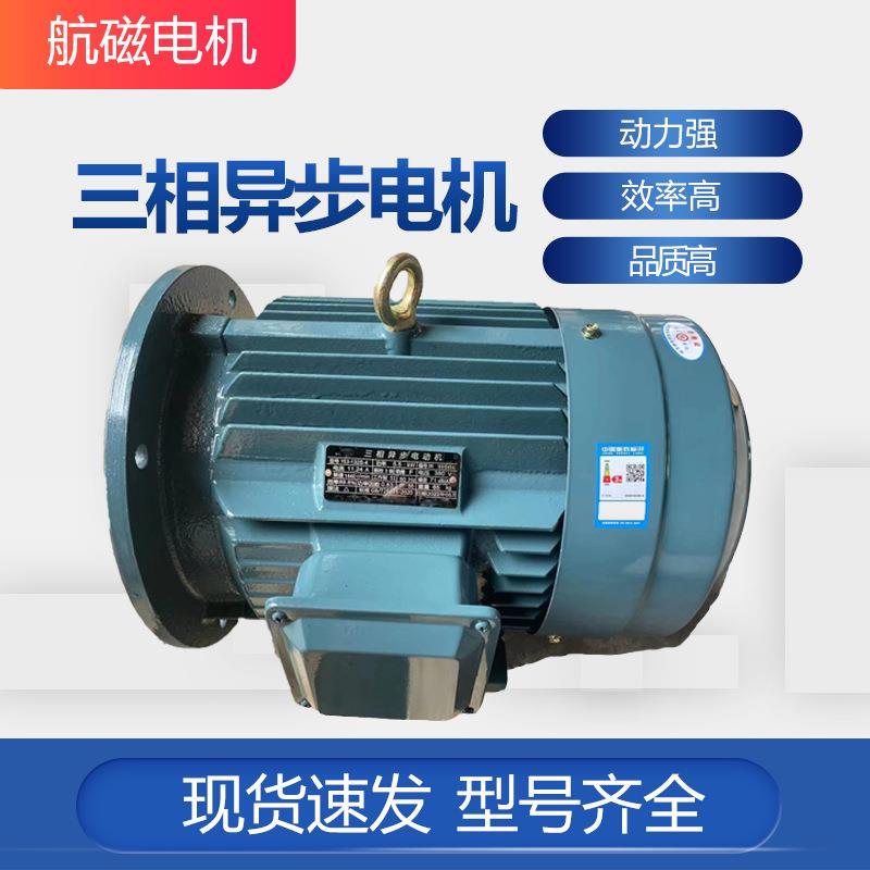 厂家销售90-315机座卧式交流电机3-75w2级电动机YE3三相异步电机