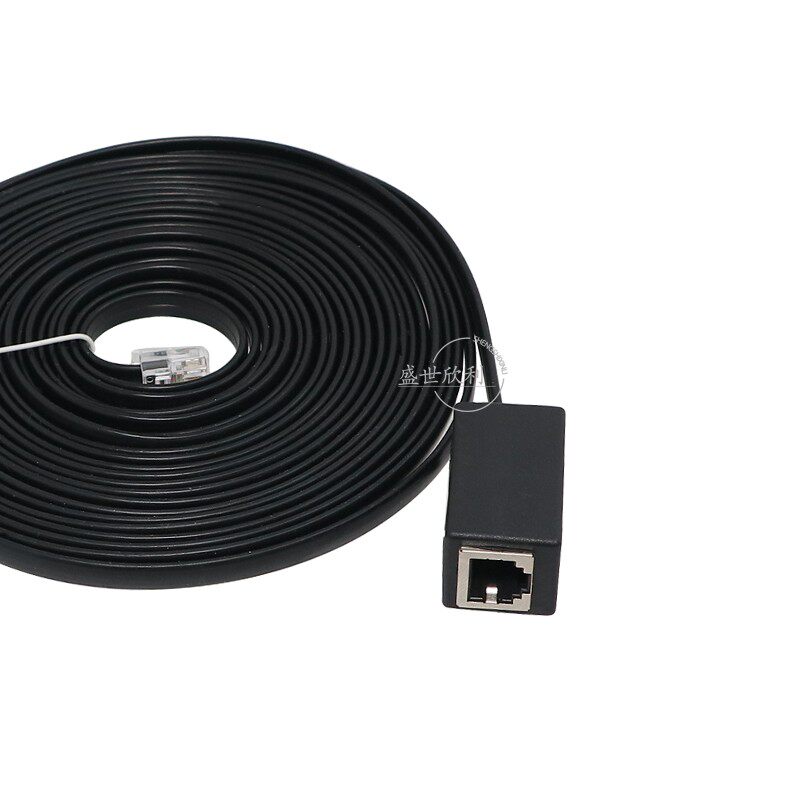 车载台手咪专用六芯八芯延长线接线盒麦克风延长线 3米 5米