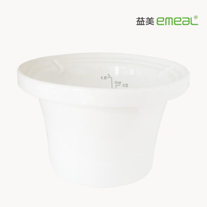 益美bb煲粥电炖锅YM-Z510EW YM-Z510JEW专用原装白陶瓷内胆1L配件