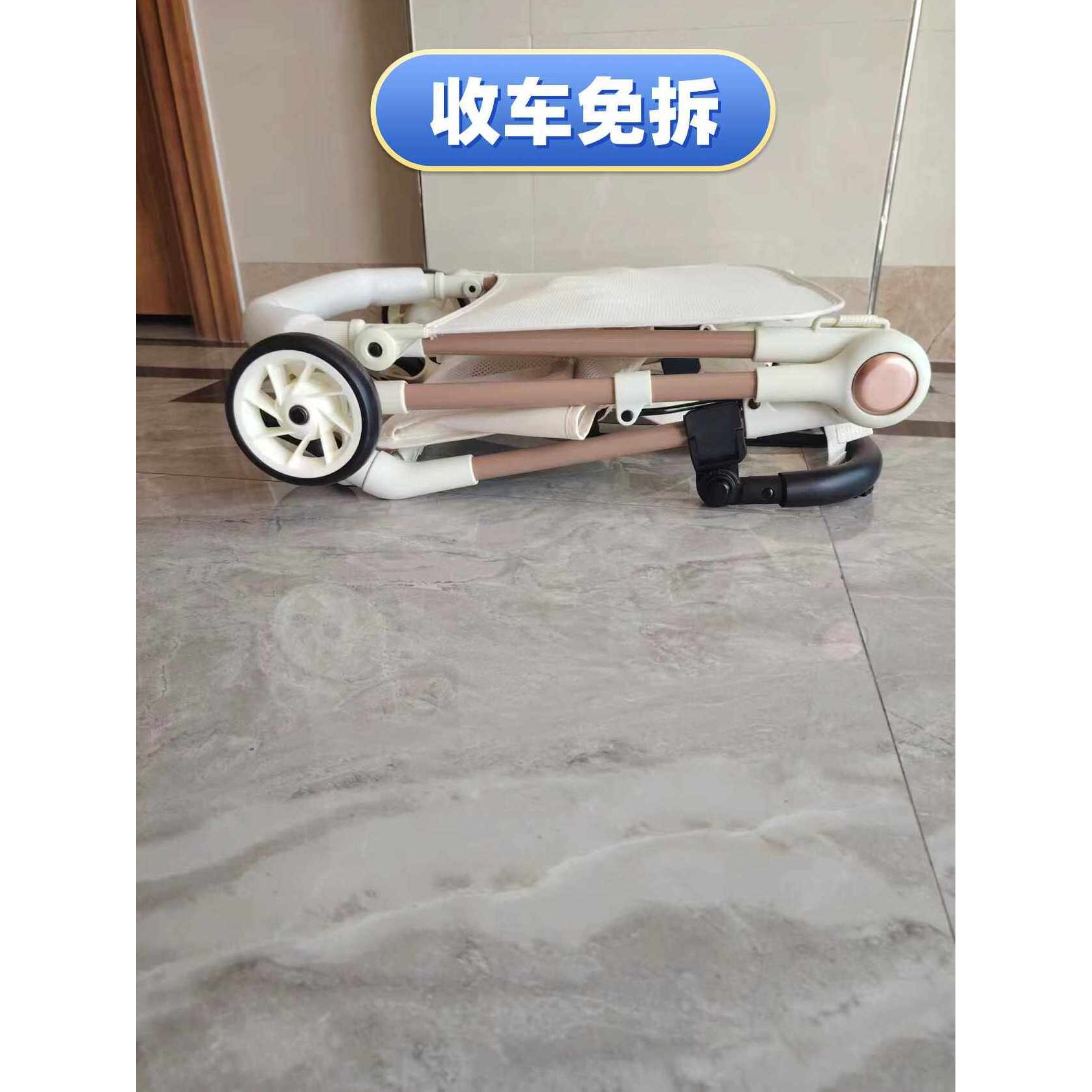配件五洋溜娃神器推车扶手推车轻便可摺叠大童口袋推车伞车扶手配