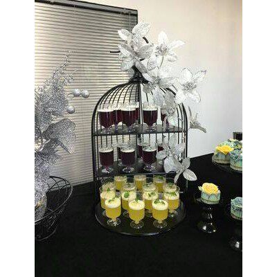 铁艺下午茶鸟笼蛋糕架面包点心架水果架超市展示架自助餐托盘