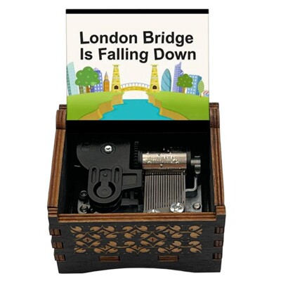 伦敦桥要倒了音乐盒London Bridge is falling down八音盒男女友