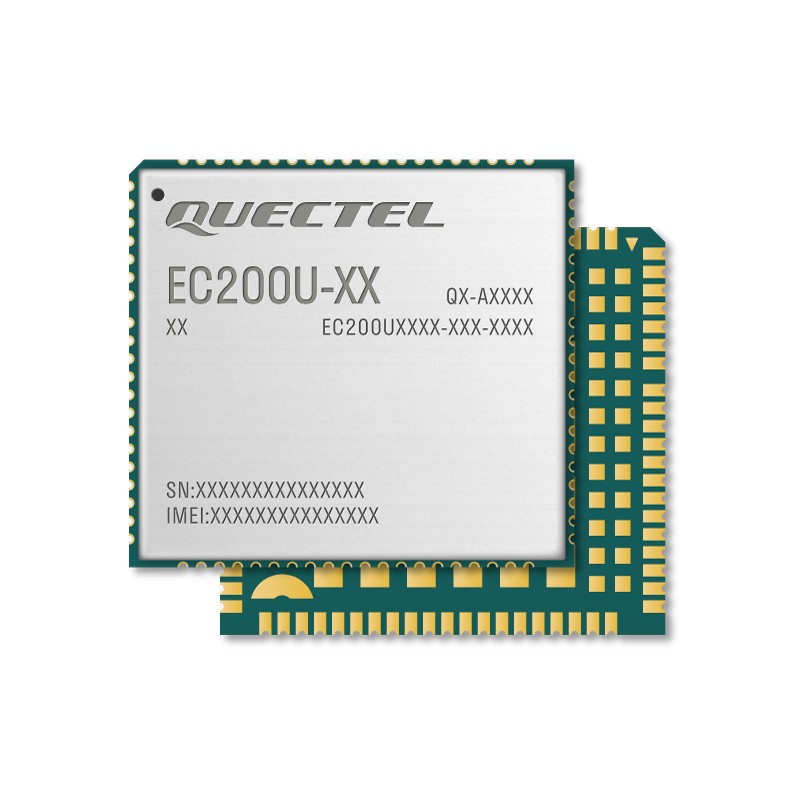 移远4g模块 EC200U 4G全网通Cat1模块 展锐平台 支持蓝牙gps功能图片