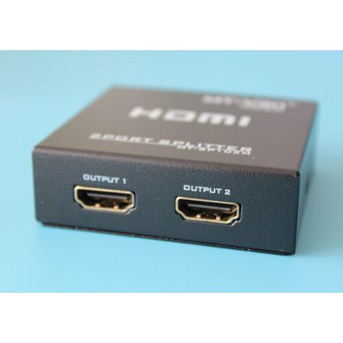 全新迈拓MT-SP102M 2口HDMI分配器 1进2出 1.4版3D HDMI一分二