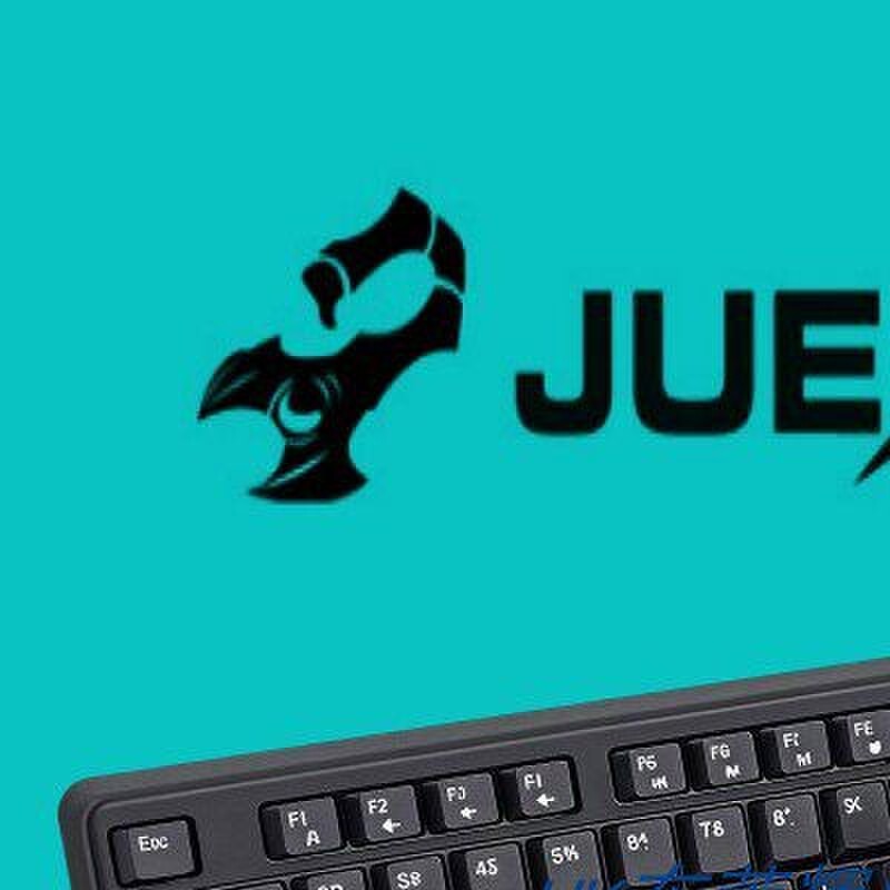 JUEXIE爵蠍JK2002新版有线键盘滑鼠套组多媒体静音USB办公通用