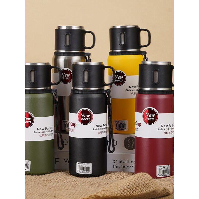 316不锈钢保温杯男款大容量便携泡茶杯子旅行户外学生水壶1500ml