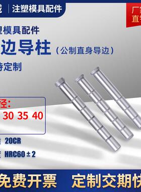 塑胶模具精密直边GPA导柱标准模架20CR加硬导柱直导柱25/30