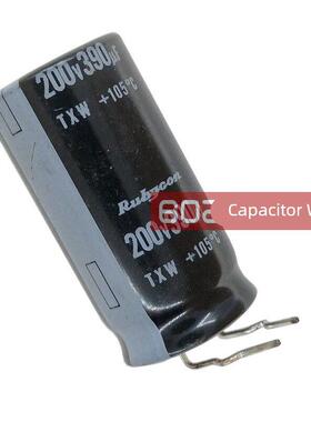 10祇200v390uf红宝石TXW变频器驱动板开关电源滤波电解电容18*35