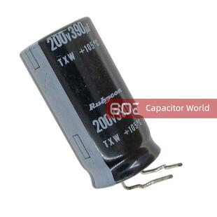 10祇200v390uf红宝石TXW变频器驱动板开关电源滤波电解电容18*35