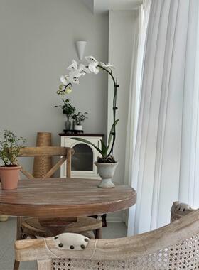 【Yfor】法式覆古可爱旧高脚杯迷你多肉风信子陶瓷小花盆花翁