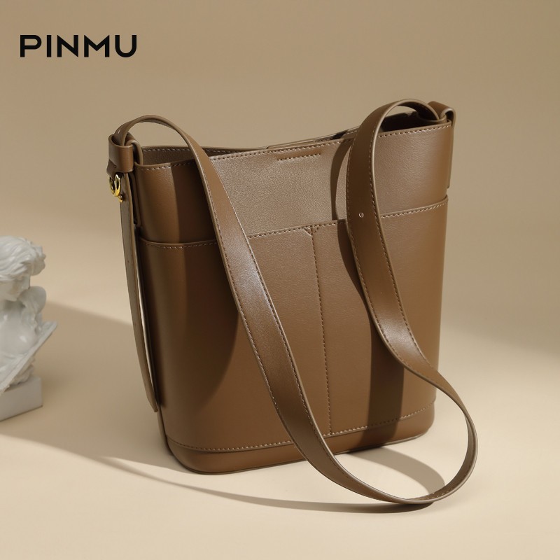 包包女2025新款水桶包春夏时尚大容量单肩斜挎包通勤小众菜篮子包