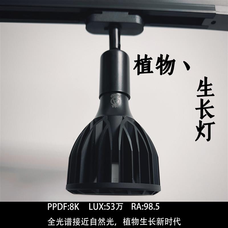 植物补光灯龙舌兰块根全光谱led仿太阳光UVA紫外线热植生长灯