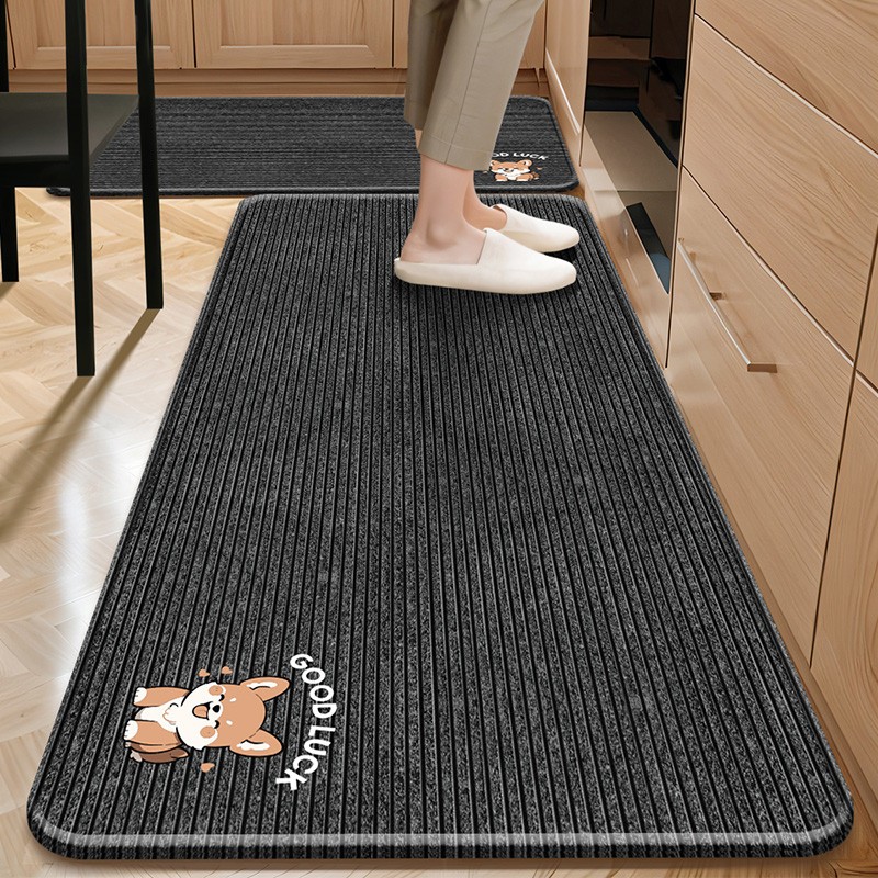 厨房地垫防滑防油可擦免洗地毯2025新款免打理脚垫吸水吸油垫子