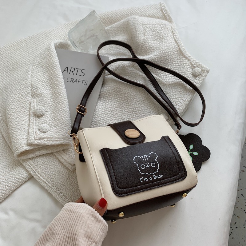 高级感水桶包小众设计小包包女2025春季新款潮时尚百搭单肩斜挎包