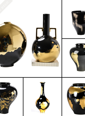 新中式样板间样品屋展示中心酒店大堂摆件展厅前台茶室茶几软装饰