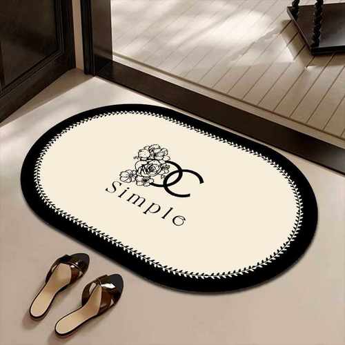 马来西亚垫吸水吸水进门感卫生间浴室泥防滑垫耐磨小高级硅藻地毯