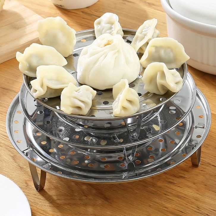 印度尼西亚不锈钢蒸片蒸菜无磁蒸锅盘水蒸家用蒸格加厚蒸架架篦子