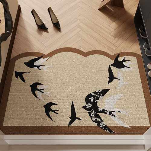 泰国入户门地垫刮泥进门丝打理易玄关圈地垫蹭土中可耐脏脚垫古风