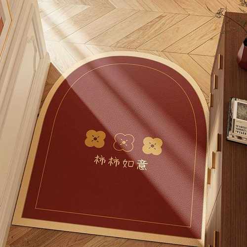 Okazii水洗脚垫进门可玄关可擦洗门地毯新款防水裁剪垫入户门地垫