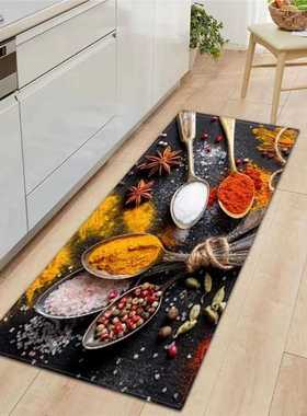 Flubit吸水现货脚垫垫餐具地毯吸油地垫入户水洗厨房家用玄关简约