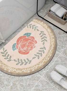 Casas Bahia浴室渗水防滑脚地毯脚垫硅藻地垫家欧式垫子门口踩卫