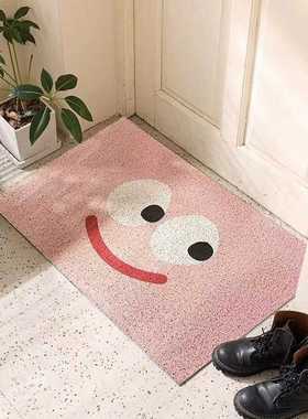 圈地蹭裁剪地垫入户脚垫家用丝防滑垫土可玄关表情刮泥门口卡通