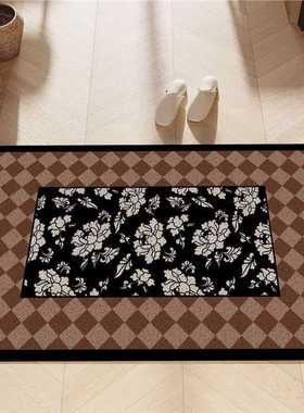 地垫门口脚垫中家用丝圈跨境耐脏裁剪古风进门可地毯入户门