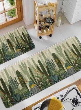 Cdiscount户外跨境地垫北欧吸水入户门玄关厨房地垫防油耐脏两件