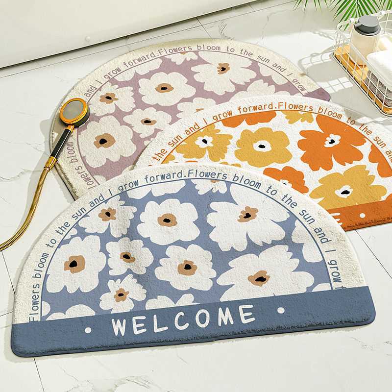 TK厕所家用垫洗手间地垫地毯垫子卫生间防滑吸水卧室脚垫门门口浴