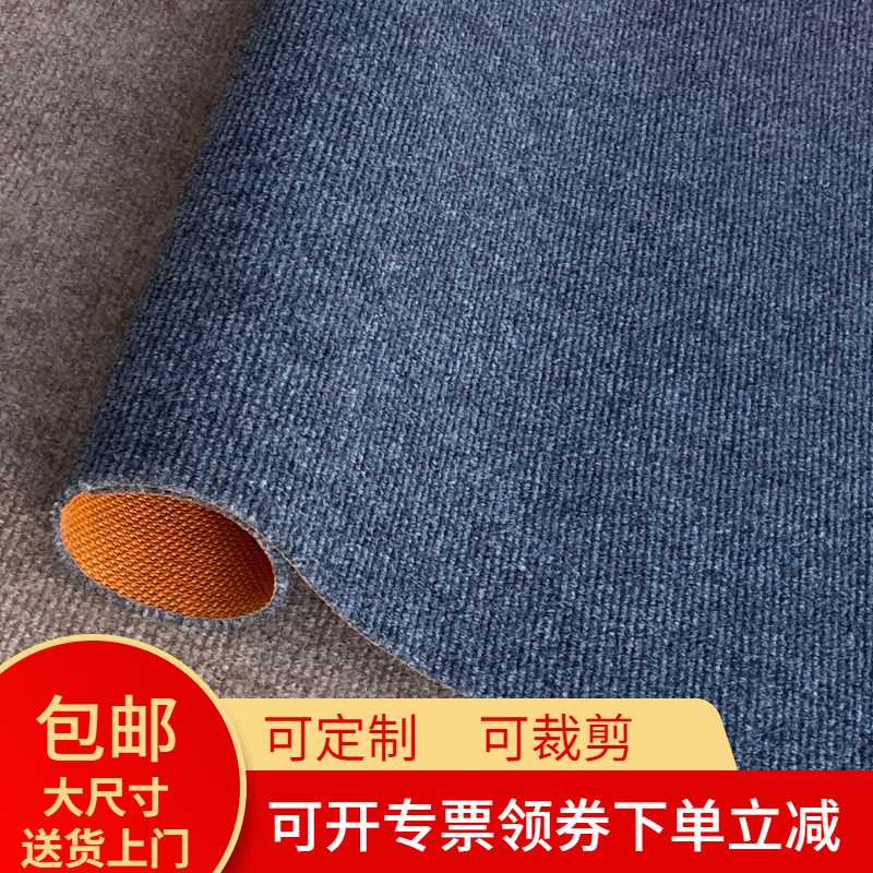 美国卧室地毯办公室耐脏楼梯地垫隔音厨房吸水灰色防滑大面积全铺