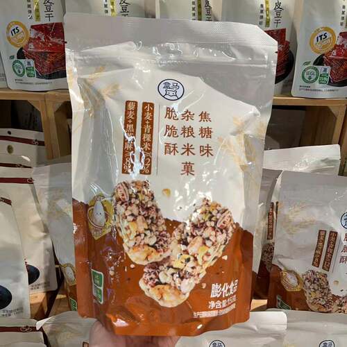 上海盒马代购盒马杂粮米菓脆脆酥150g