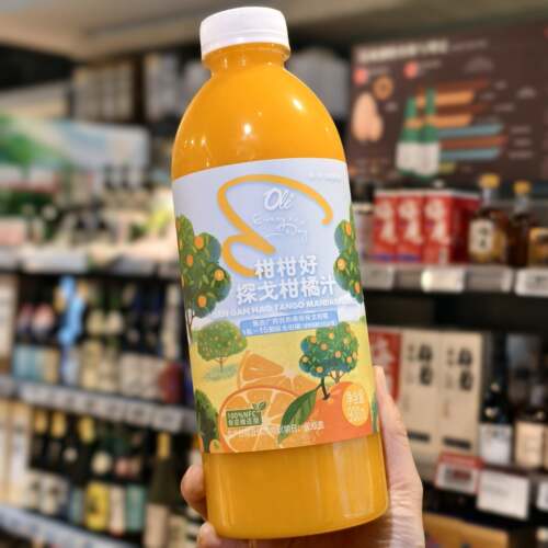 Ole超市代购NFC柑柑好探戈柑橘汁900ml非浓缩还原果汁饮料